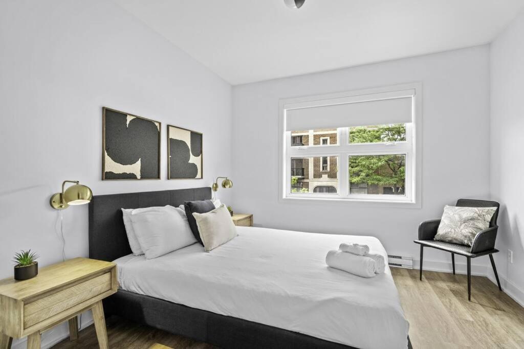 Stylish 2 Bedroom Haven By Jean Talon Market Montréal Extérieur photo