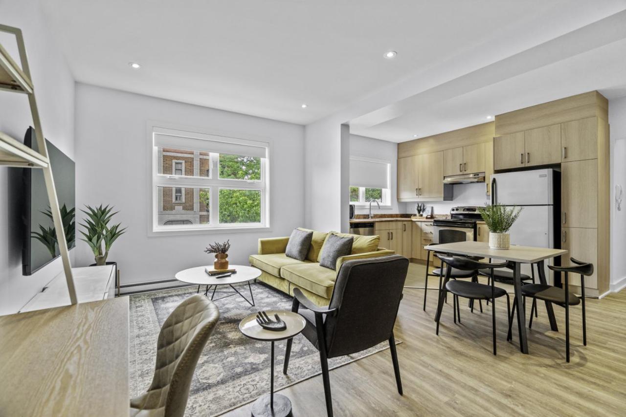 Stylish 2 Bedroom Haven By Jean Talon Market Montréal Extérieur photo